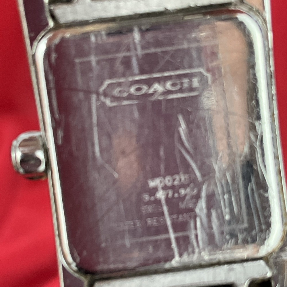 Coach Lexington Swiss Watch With Silver Case And Bracelet - Picture 3 of 7